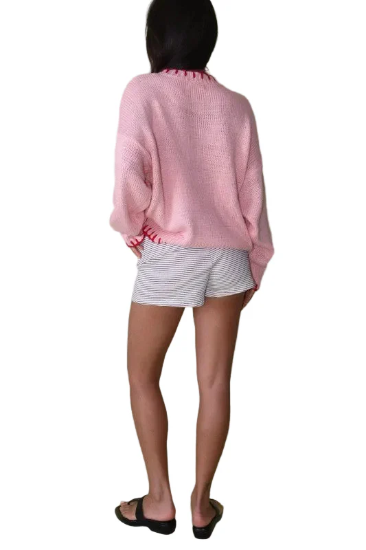 Anchor's Away Oversized Knit Pullover - Image 3