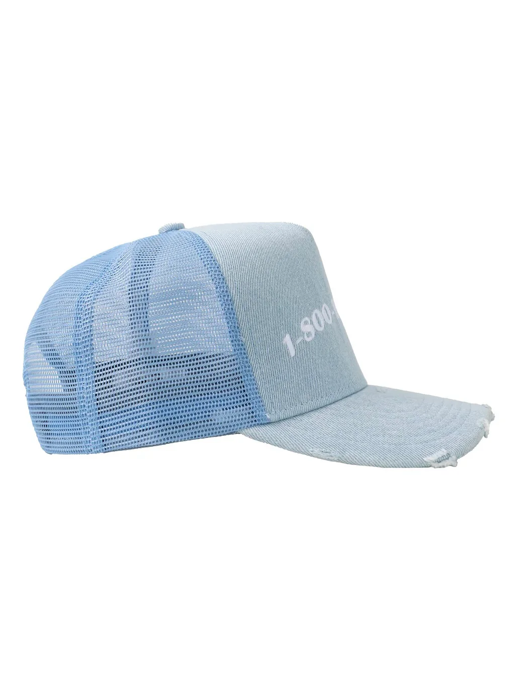 Boys Lie Denim 1-800 Heart Trucker Hat - Image 3