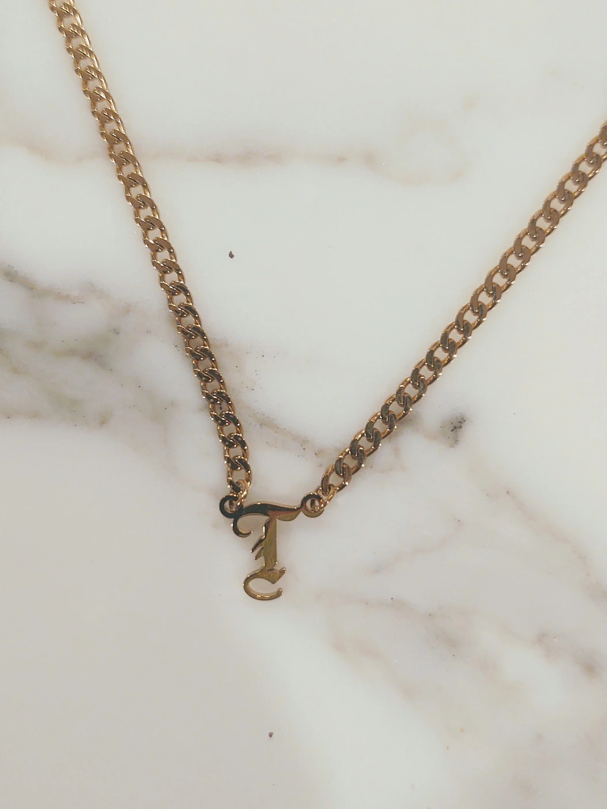 Newport Gothic Initial Choker is - Image 20