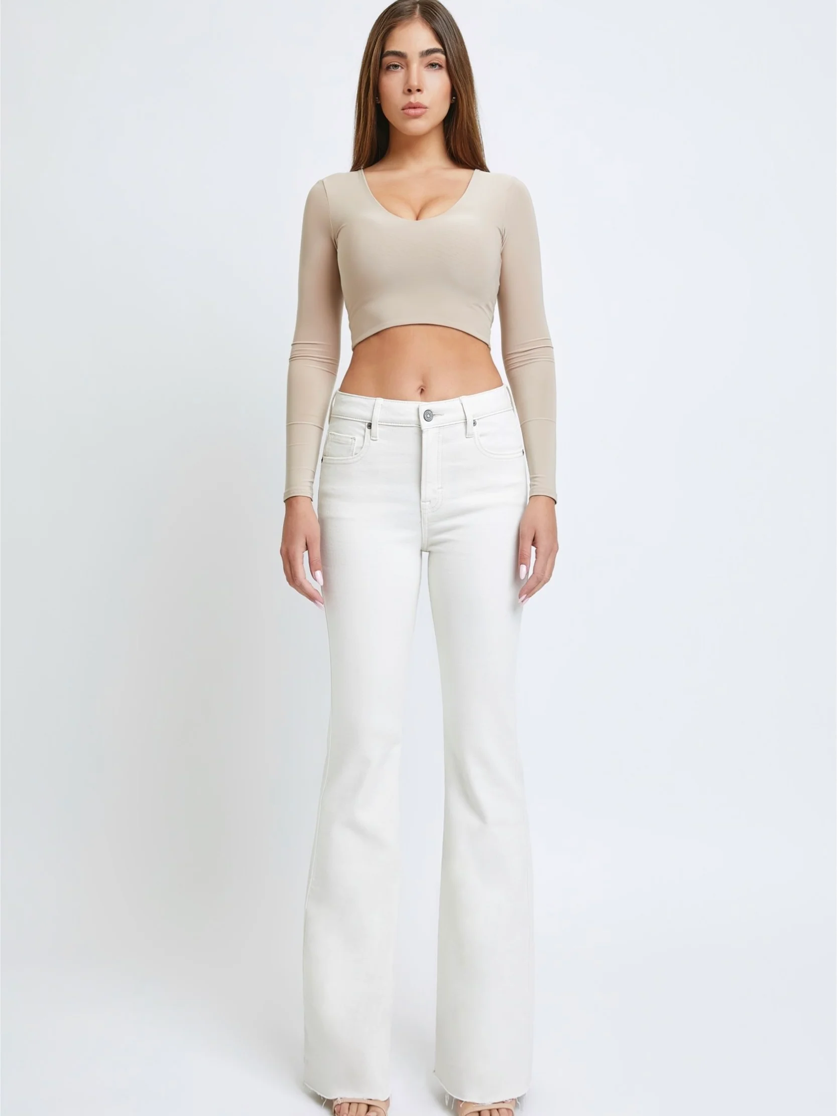 Happi HR Sea Salt Clean Cut Stretch Flare - Image 4