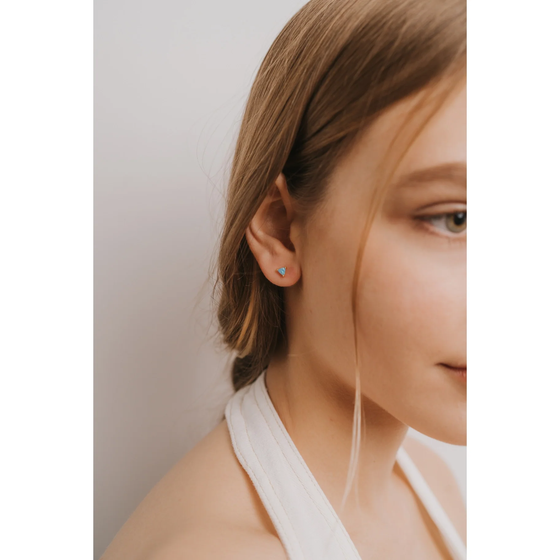 Mini Energy Gem Opal Joy Earring - Image 3
