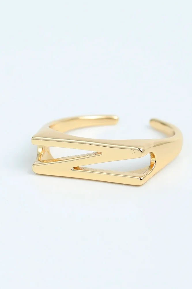 Sloane Slim Initial Ring - Image 15