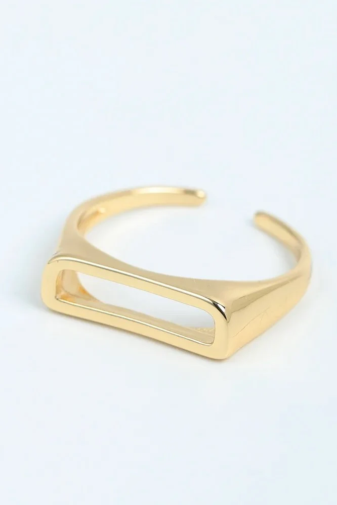 Sloane Slim Initial Ring - Image 5