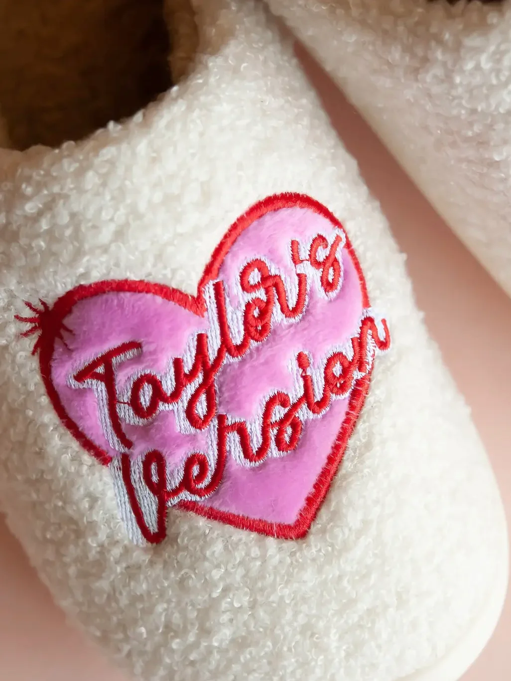 Taylor's Version Swift Plush Slippers - Perfect Gift For Fans - Image 3
