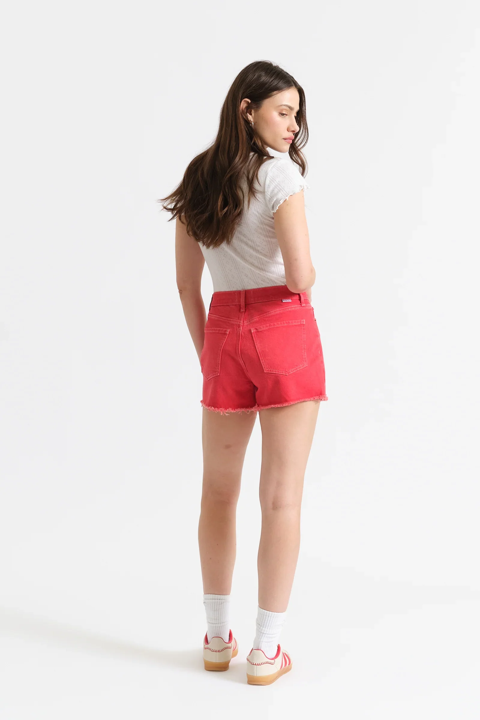 Daze Troublemaker Chili Pepper High Rise Short - Image 3