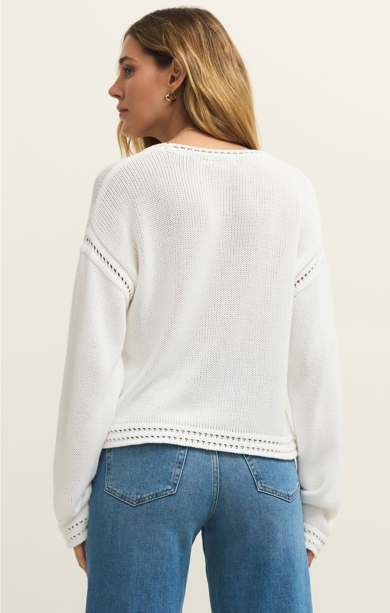 Z Supply Bellami Sweater - White - Image 3