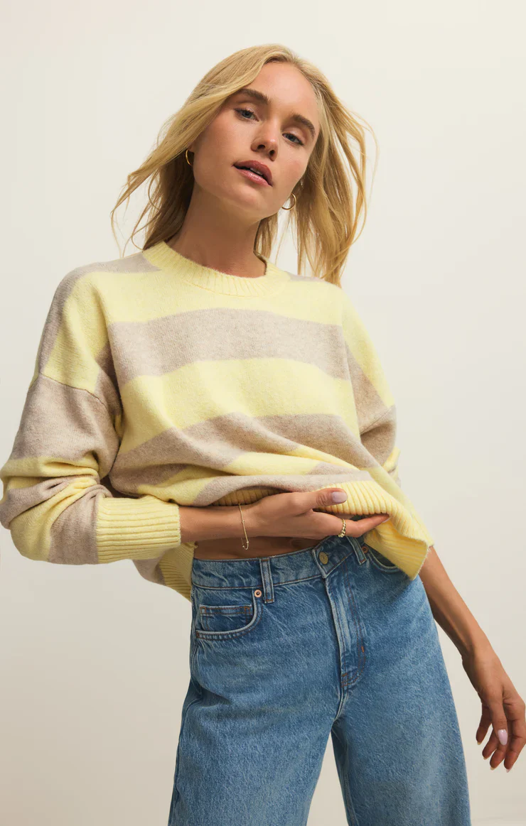 Z Supply Cirrus Stripe Sweater - Image 5
