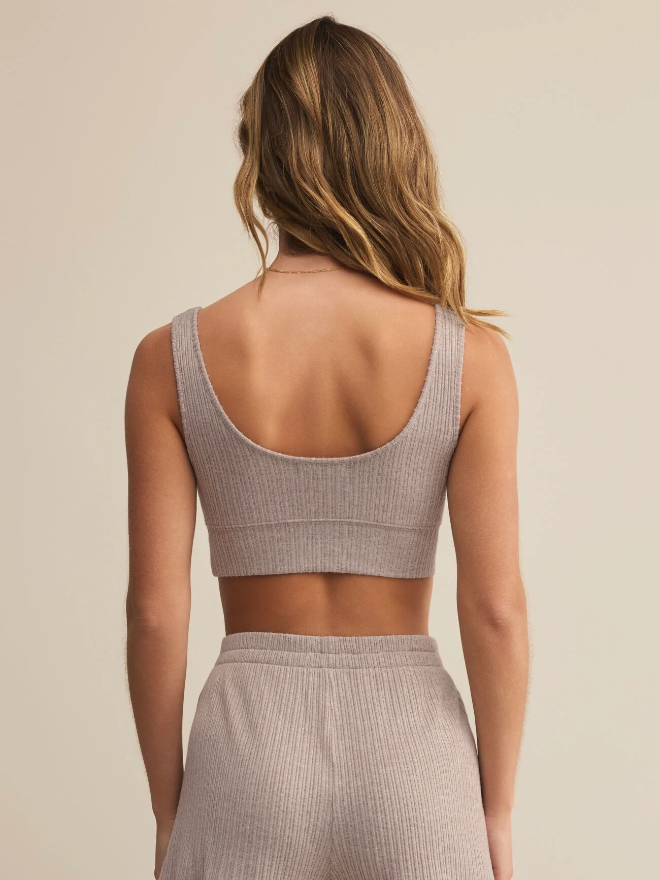 ZOE MINI RIB TANK BRA - Image 4
